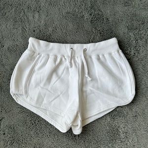 Ocean Drive White Beach/Cotton Shorts